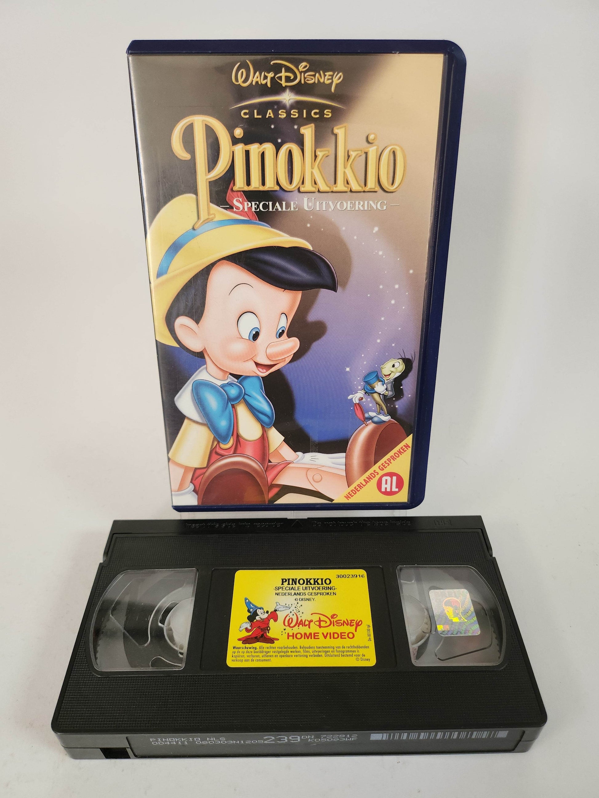 Pinokkio Speciale Uitvoering VHS Kids - Feniks Gameshop