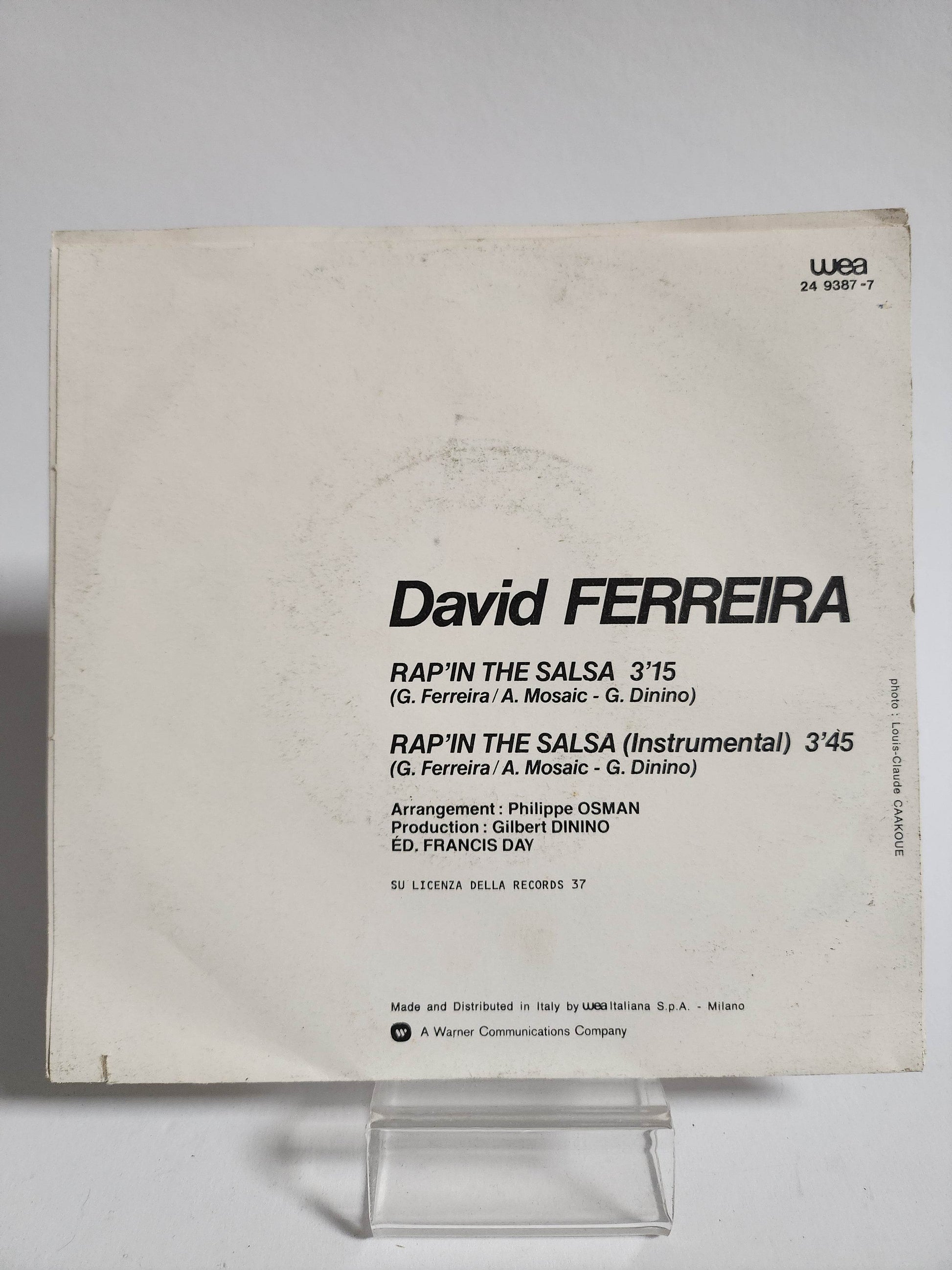 David Ferreira: Rap'in the Salsa Single Vinyl - Feniks Gameshop