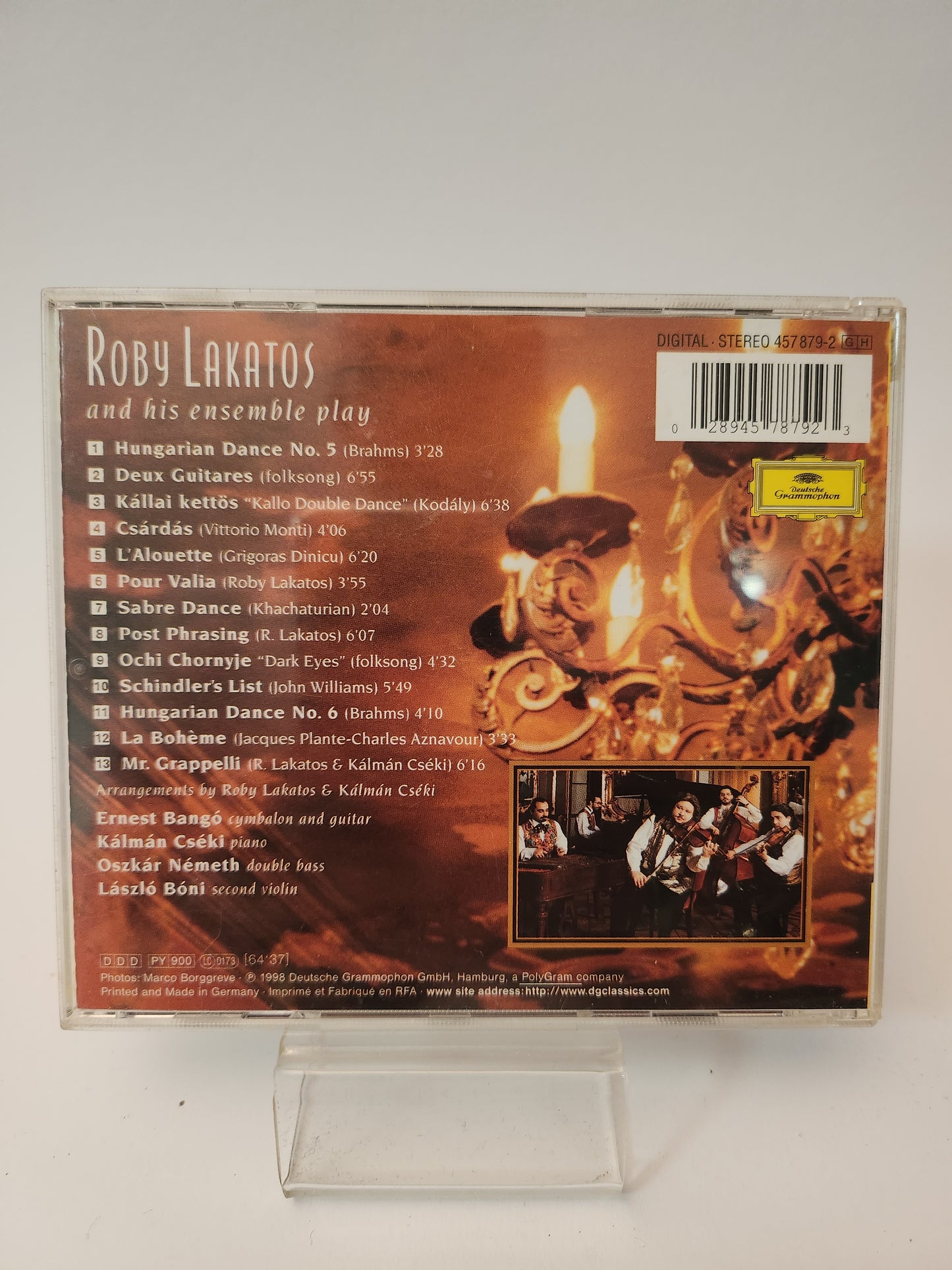 Roby Lakatos and his Ensemble Play: Lakatos CD
