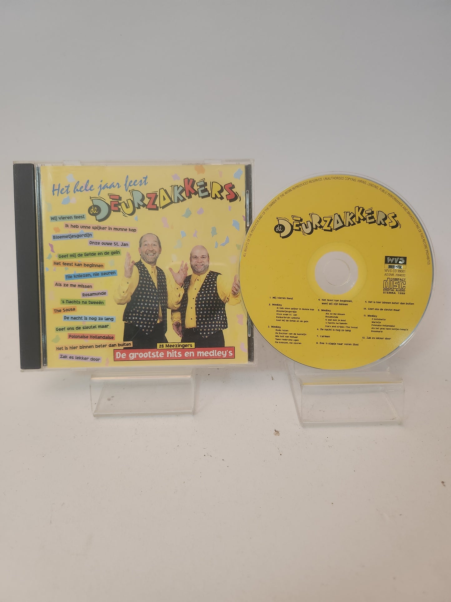 Deurzakkers: Het Hele Jaar Feest CD