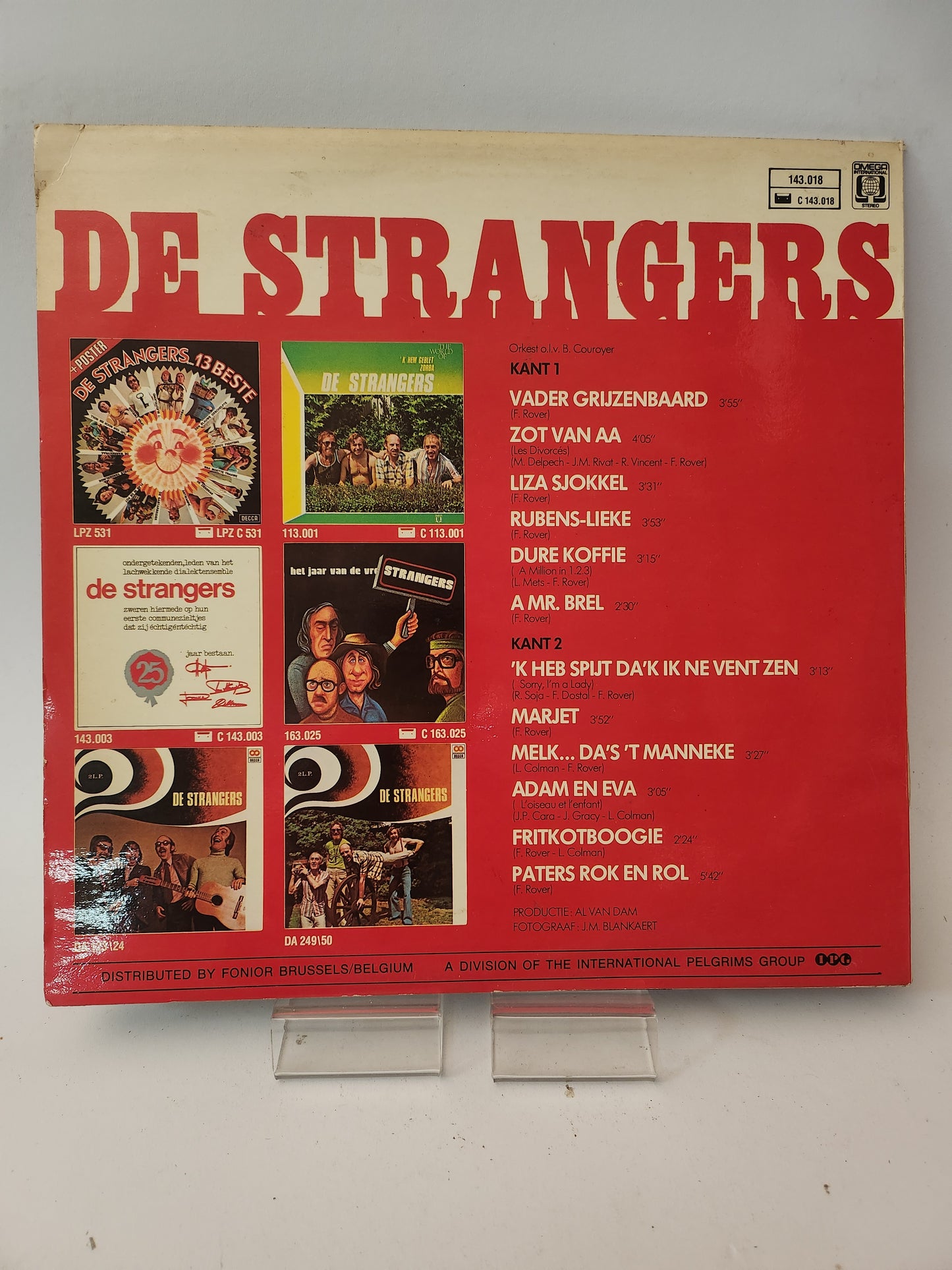Vader Grijzenbaard: de Strangers LP Vinyl