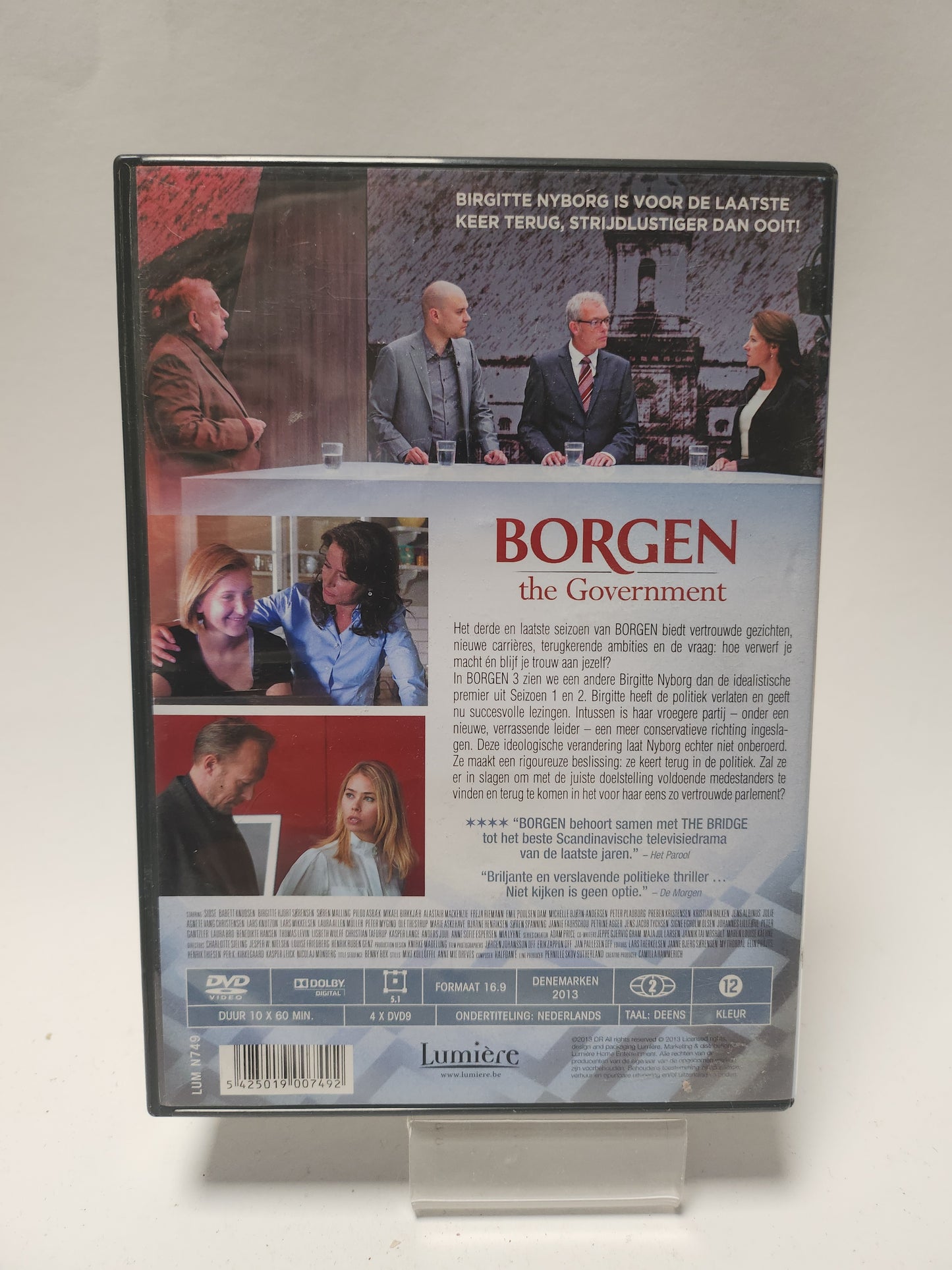 Borgen the Goverment Seizoen 3 Dvd Box