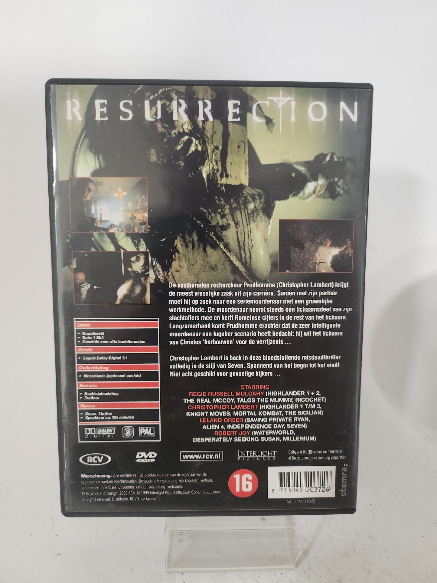 Resurrection DVD