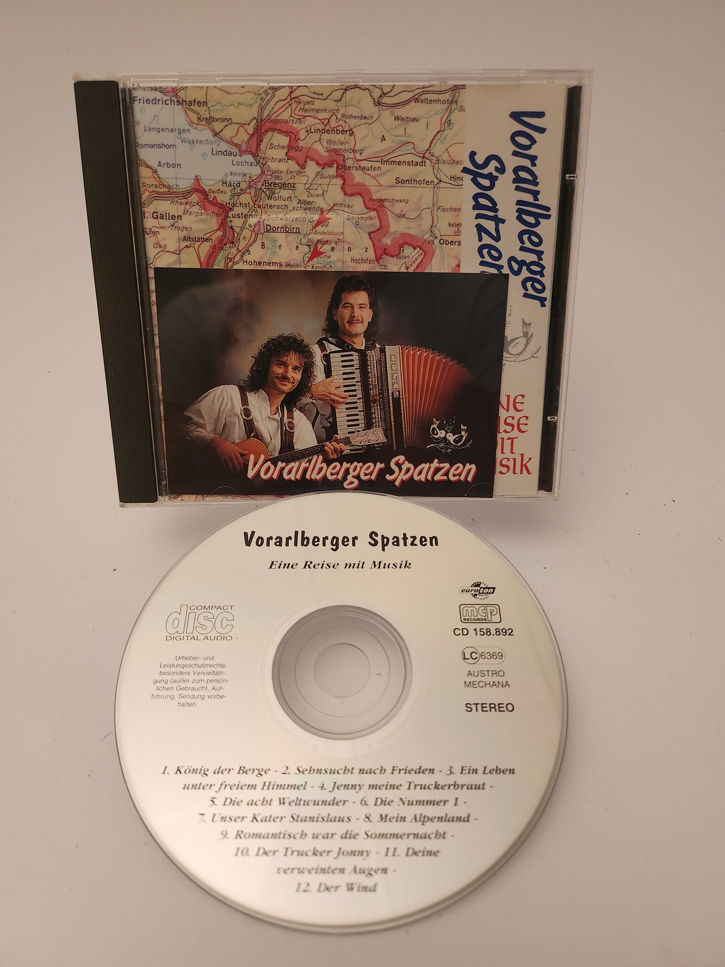 Vorarlberger Spatzen: Eine Reise mit Musik CD