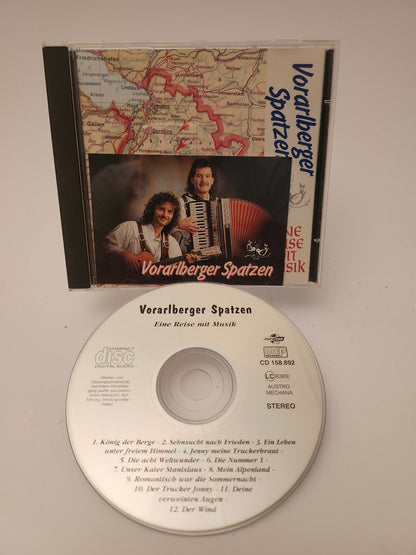 Vorarlberger Spatzen: Eine Reise mit Musik CD