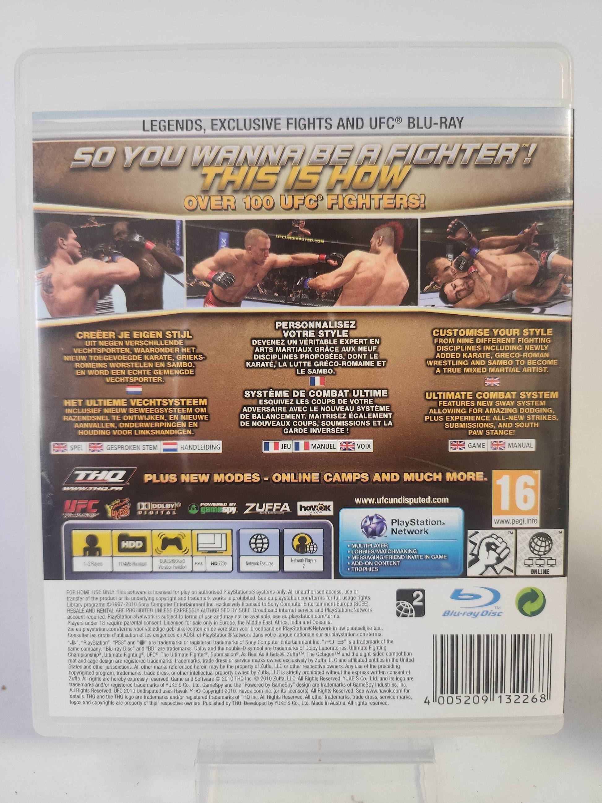 UFC Undisputed 2010 (No Book) PlayStation 3 - Feniks Gameshop