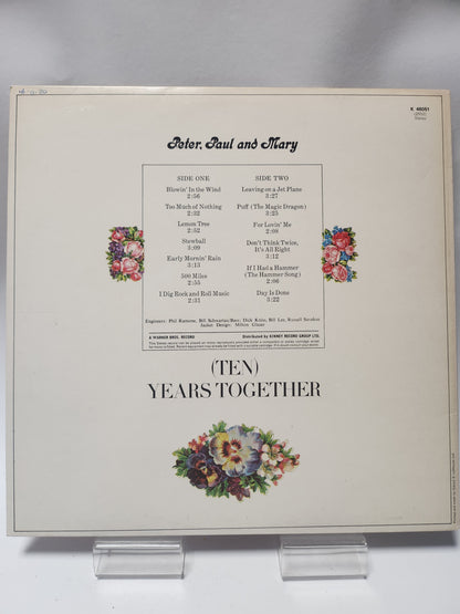 Peter, Paul and Mary: Ten Years Together LP Vinyl