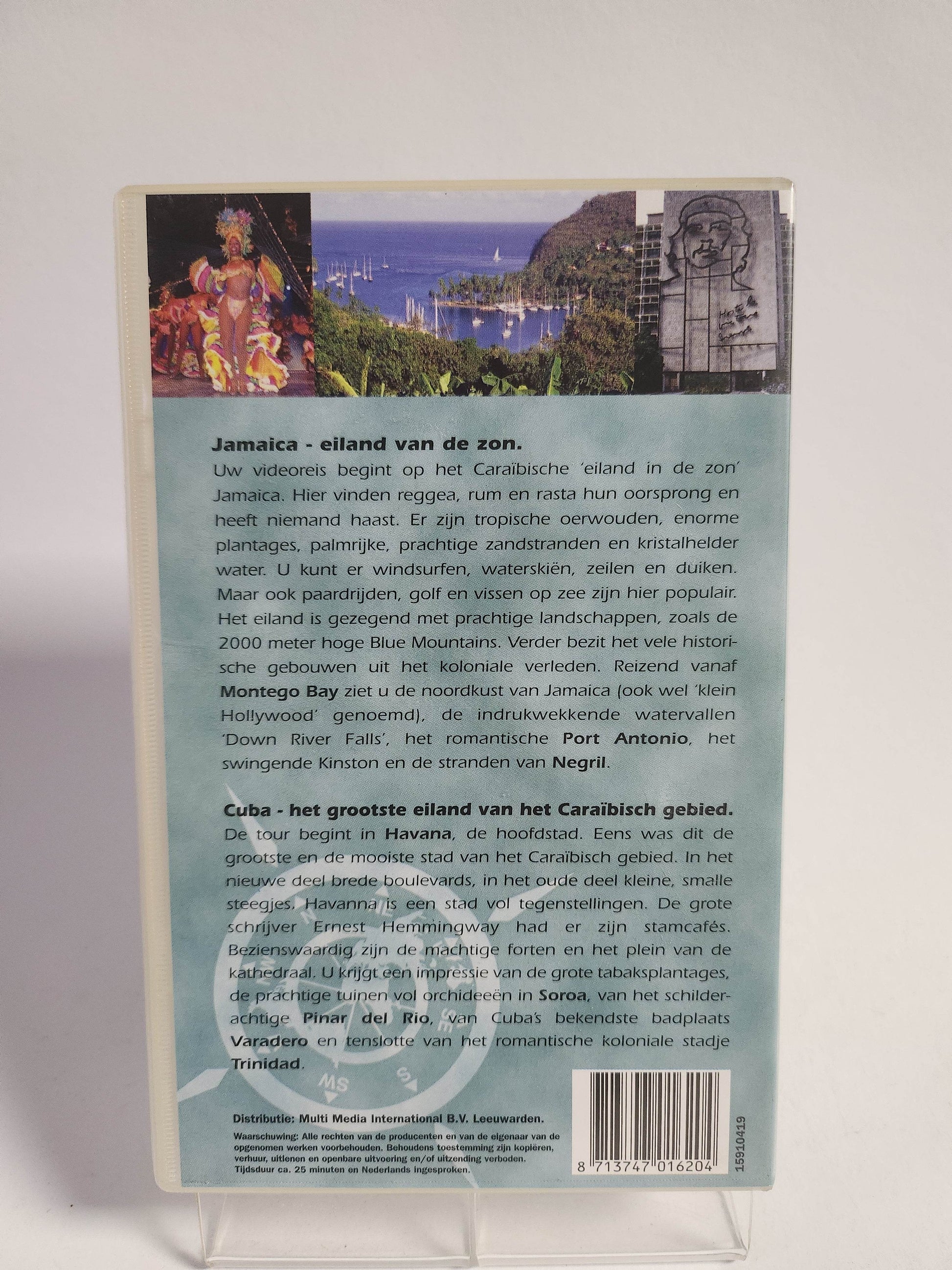 Reisvideo: Jamaica - Cuba VHS - Feniks Gameshop