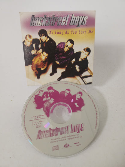 Backstreet Boys: As Long As You Love Me CD Single