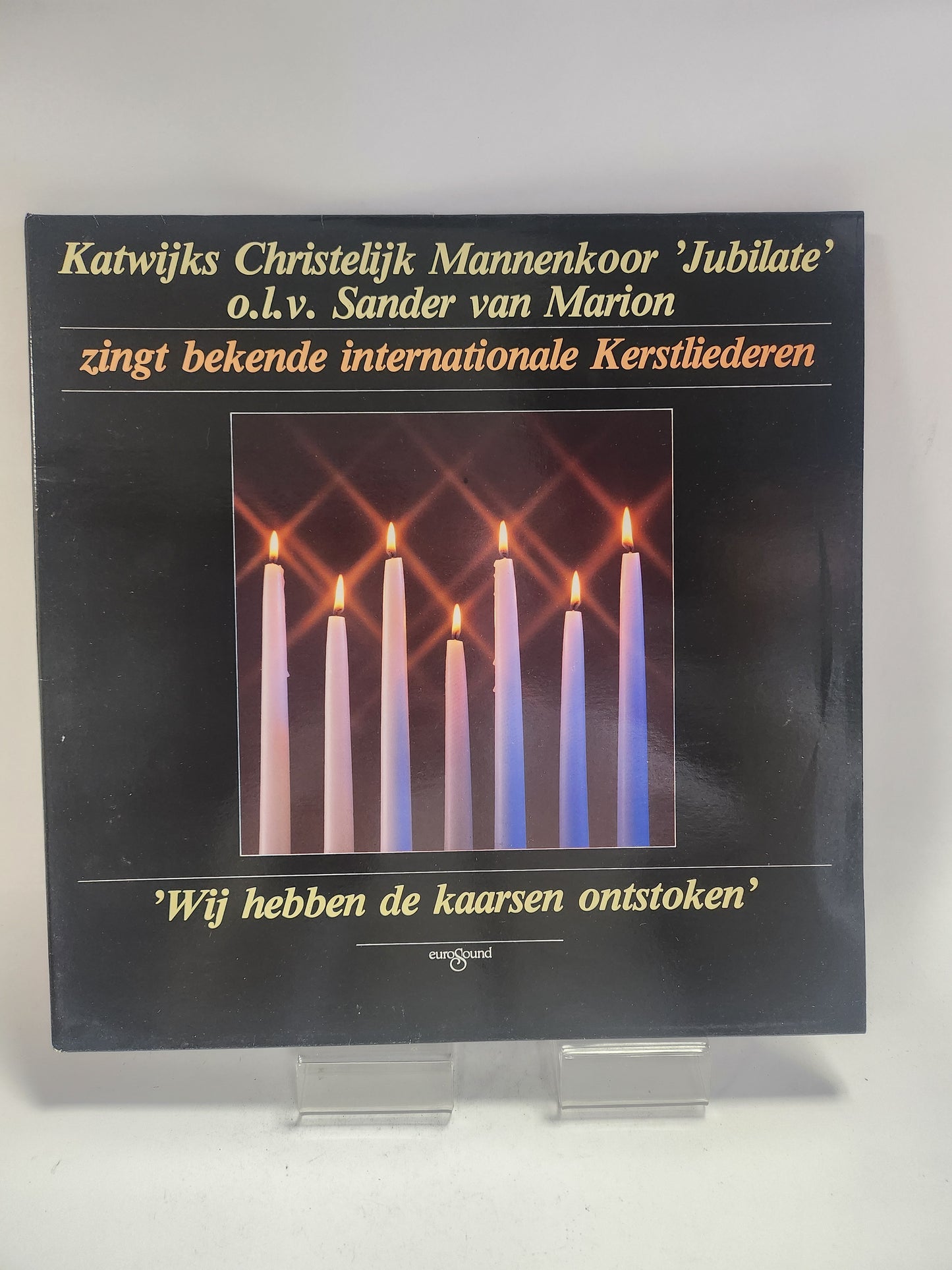 Katwijks Christelijk Mannenkoor "Jubilate" olv Sander van Marion zingt Bekende Internationale Kerstliederen LP Vinyl