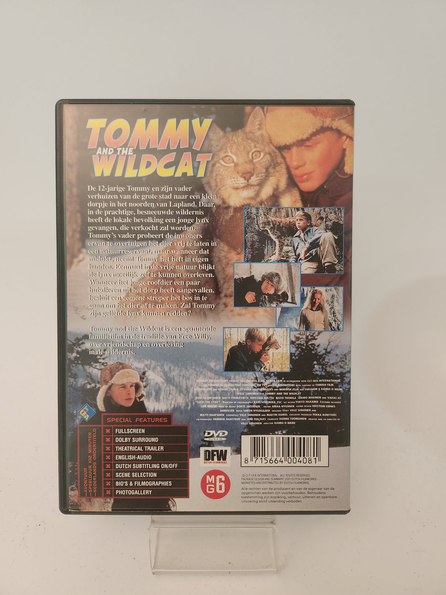 Tommy and the Wildcat DVD Kids