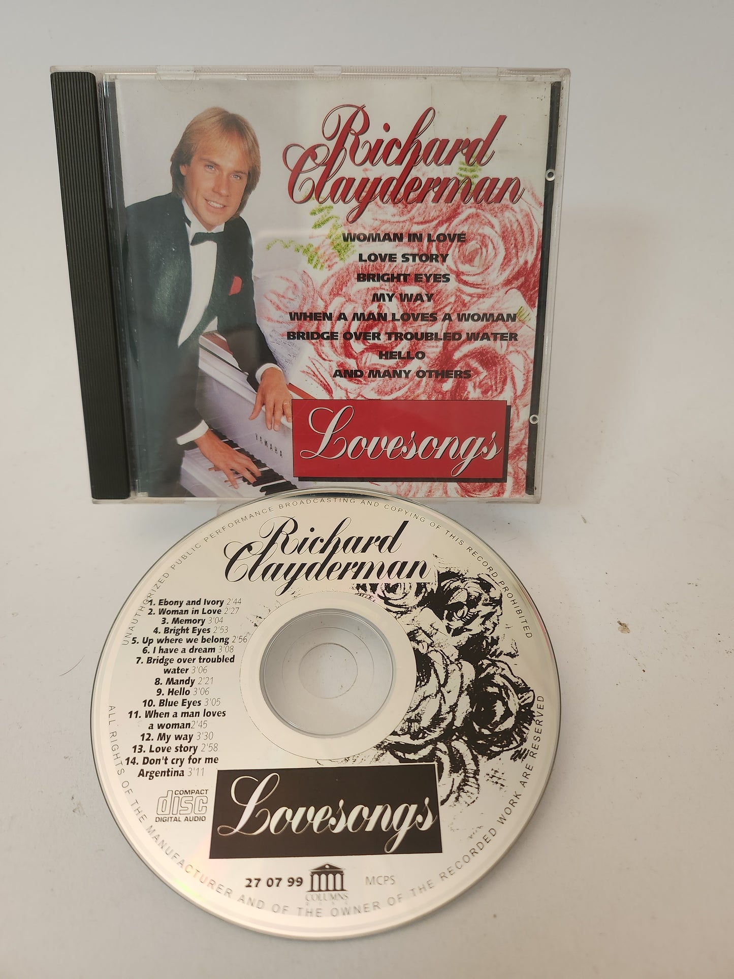 Richard Clayderman: Love Songs CD