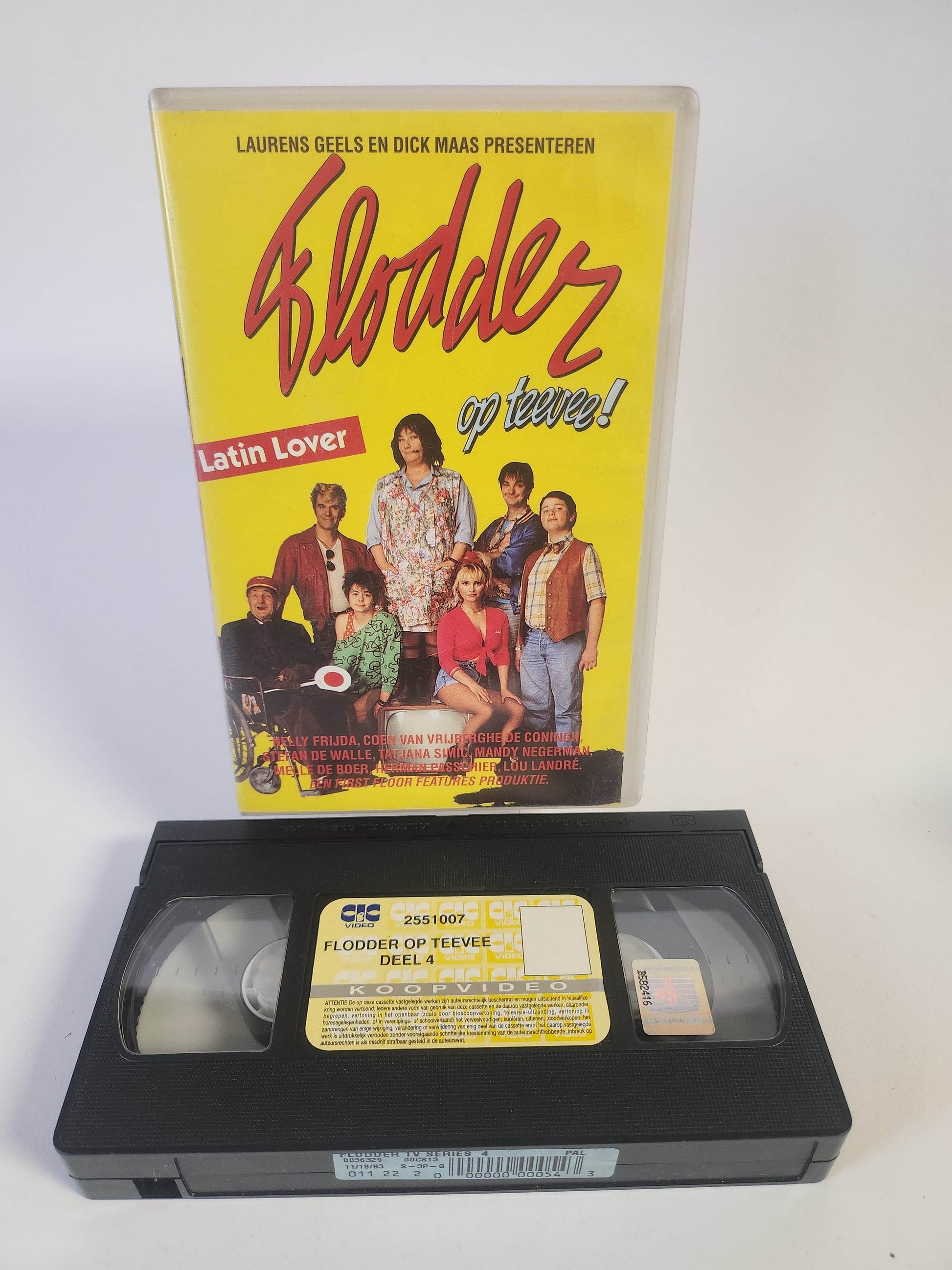 Flodder op Teevee Deel 4 VHS - Feniks Gameshop