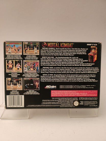Mortal Kombat Boxed SNES