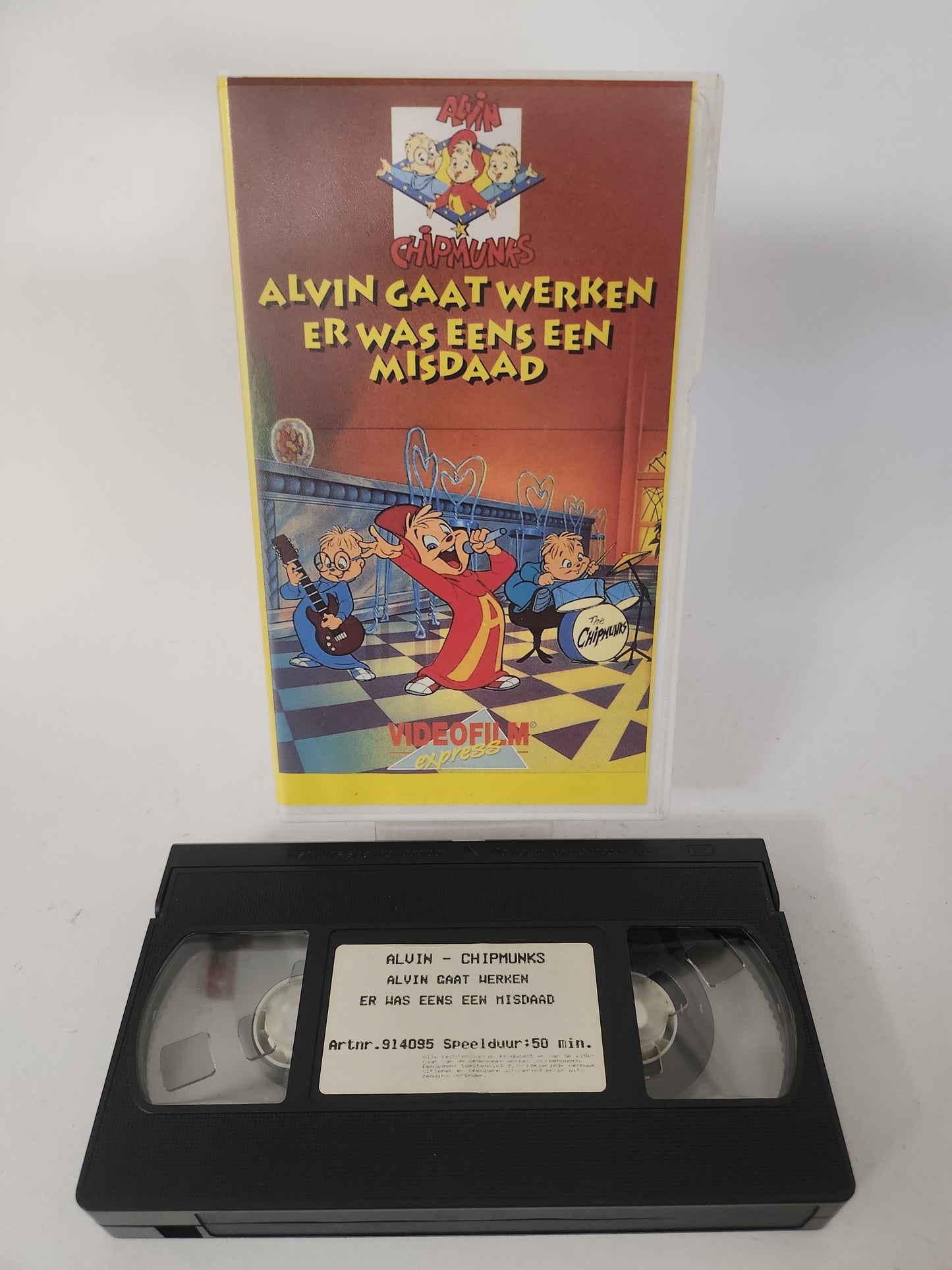 Alvin and the Chipmunks Dubbel Verhaal VHS Kids