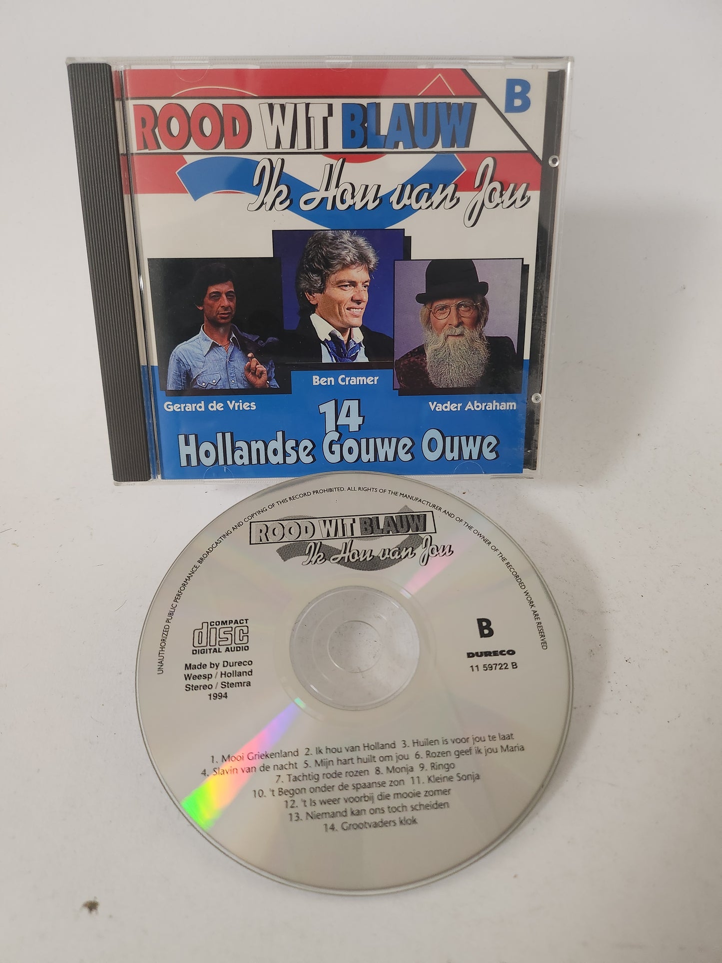 Rood Wit Blauw: Ik Hou van Jou Deel B CD