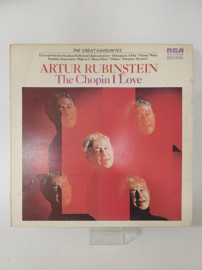 Artur Rubunstein: the Chopin I Love LP Vinyl