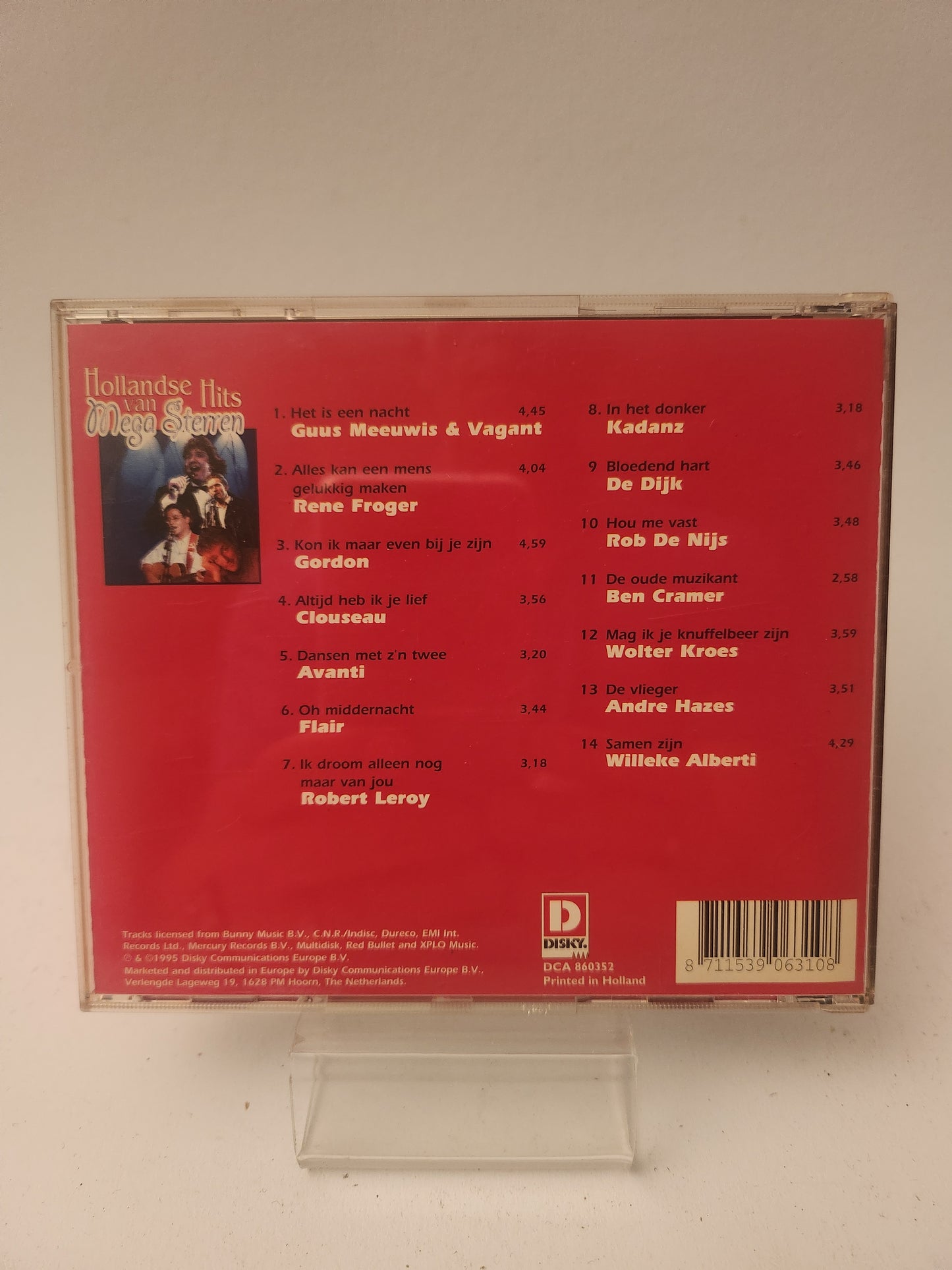 Hollandse Hits van Mega Sterren CD