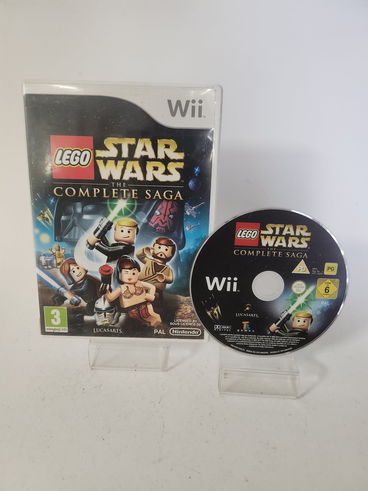 Lego Star Wars the Complete Saga (No Book) Nintendo Wii