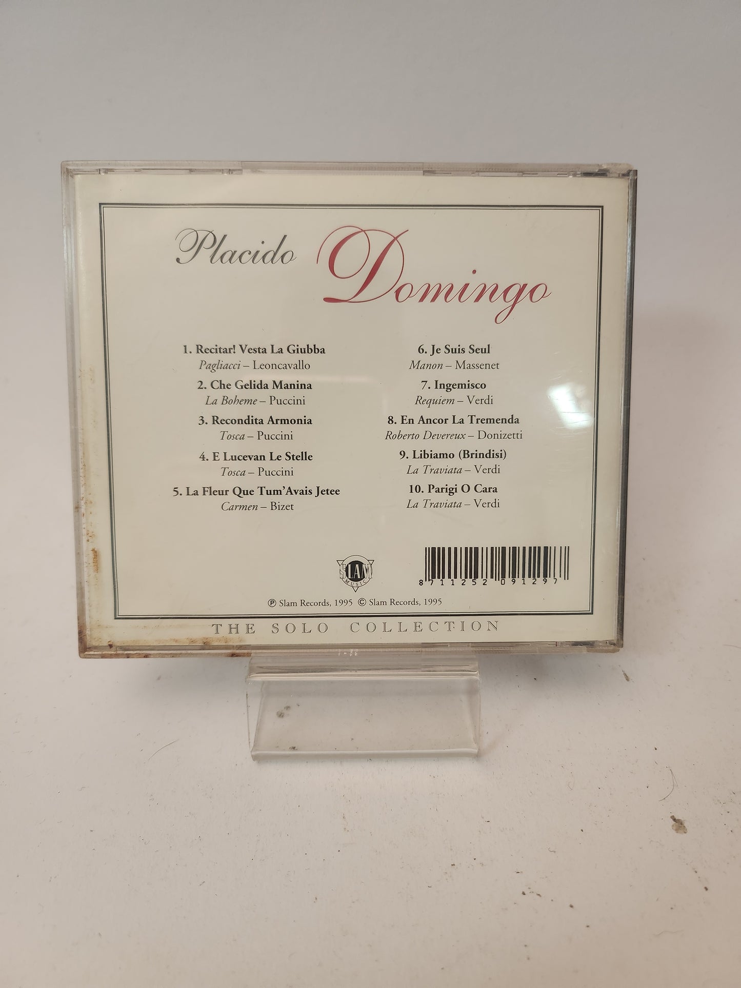 Placido Domingo: the Solo Collection CD