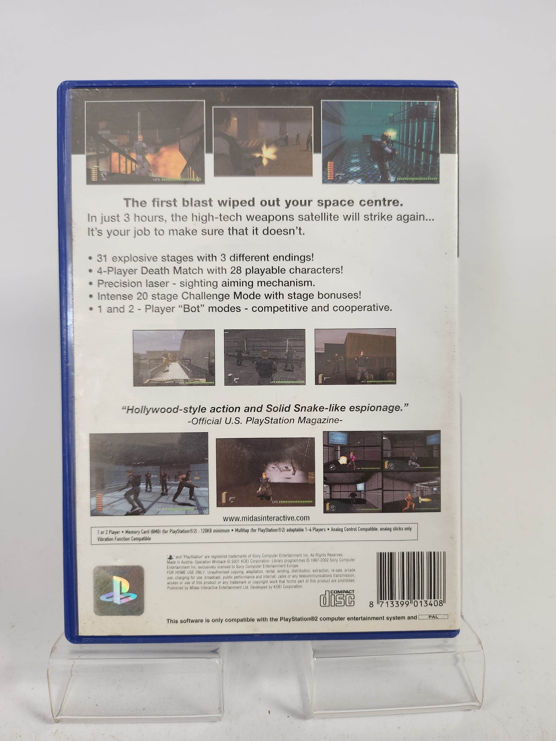 Operation Winback Playstation 2 - Feniks Gameshop