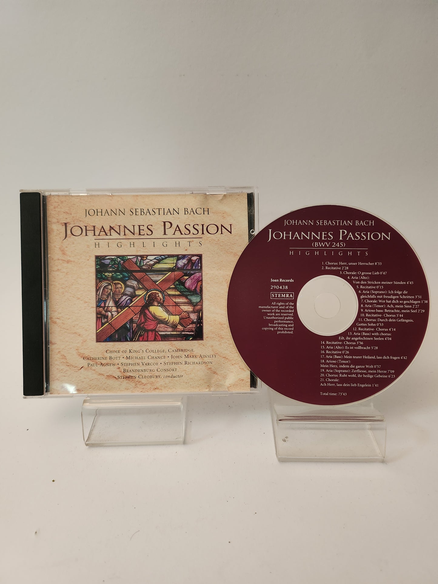 Johann Sebastian Bach: Johannes Passion Highlight CD