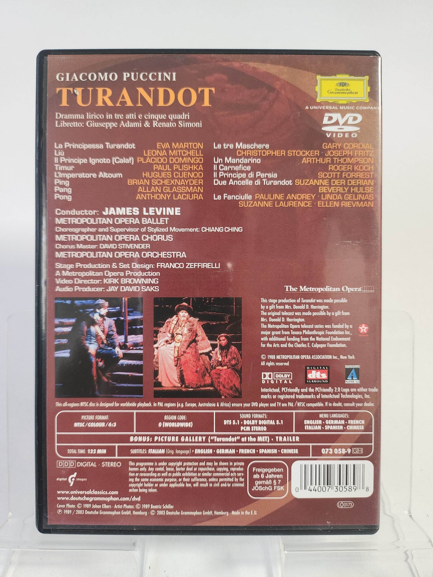 Puccini: Turandot DVD Muziek - Feniks Gameshop