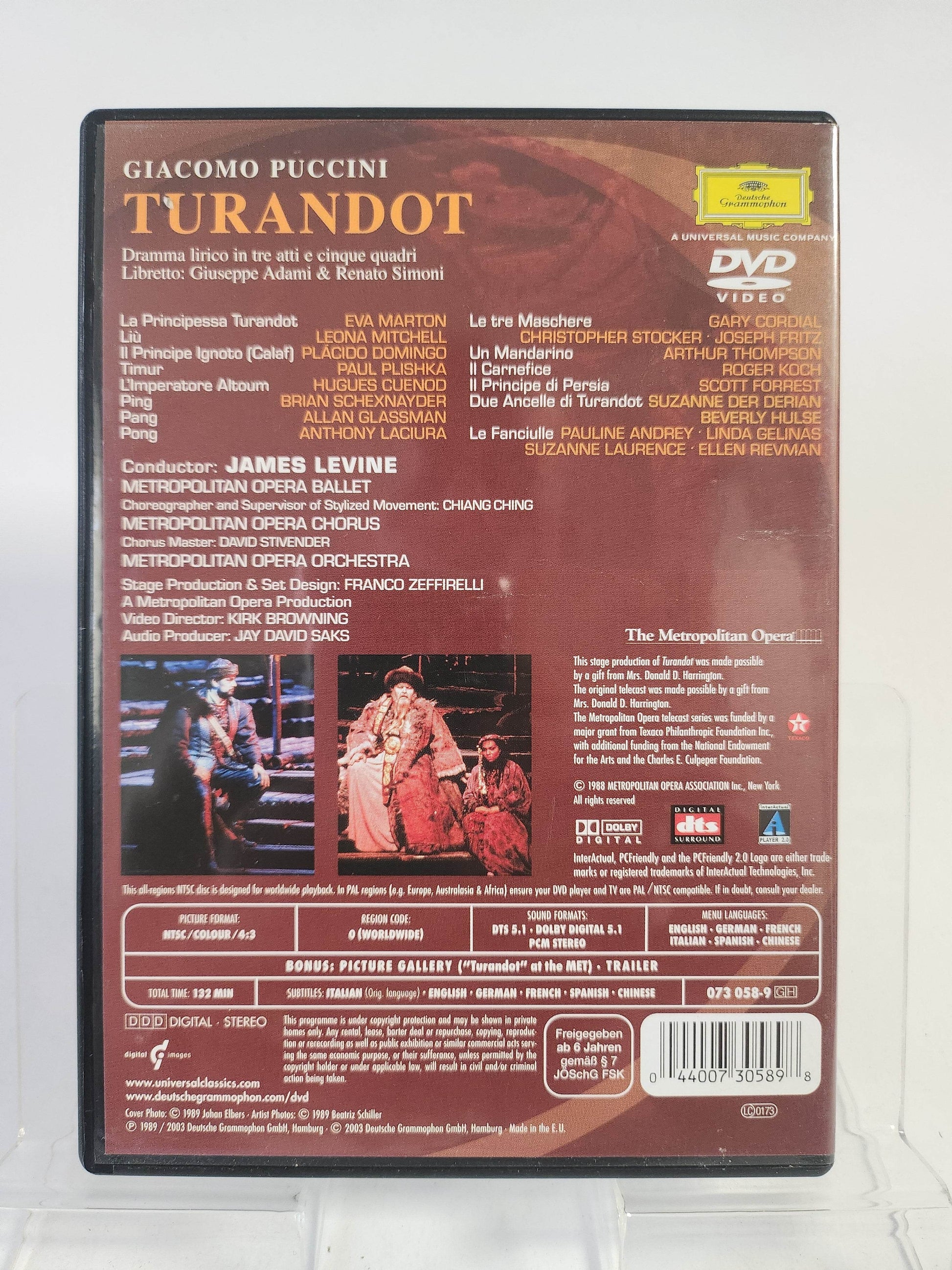 Puccini: Turandot DVD Muziek - Feniks Gameshop