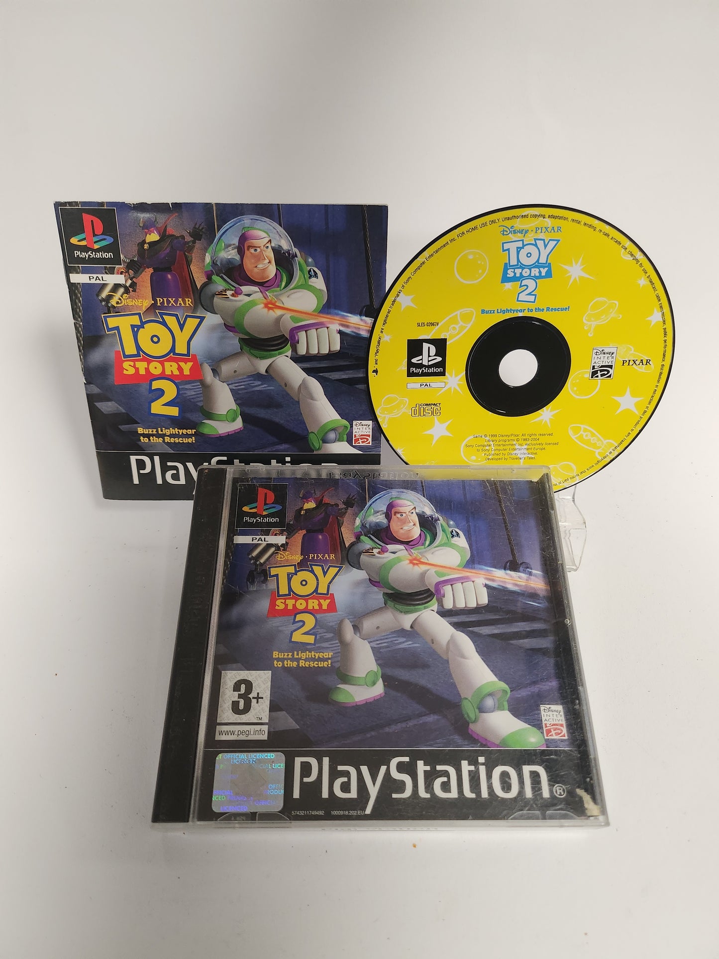 Disney Pixar Toy Story 2 Buzz Lightyear to the Resque Playstation 1