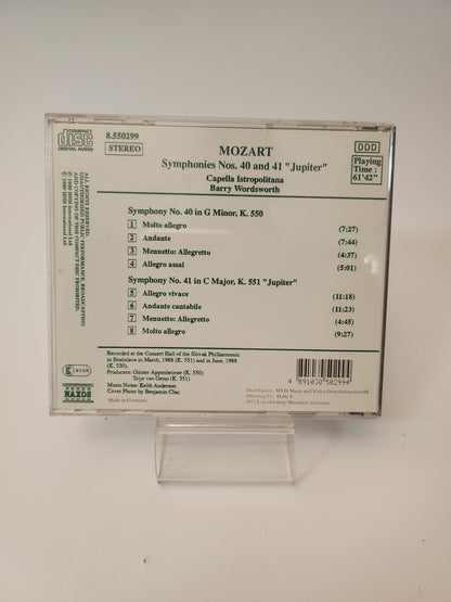 Mozart: Symphonies Nos 40 & 41 CD