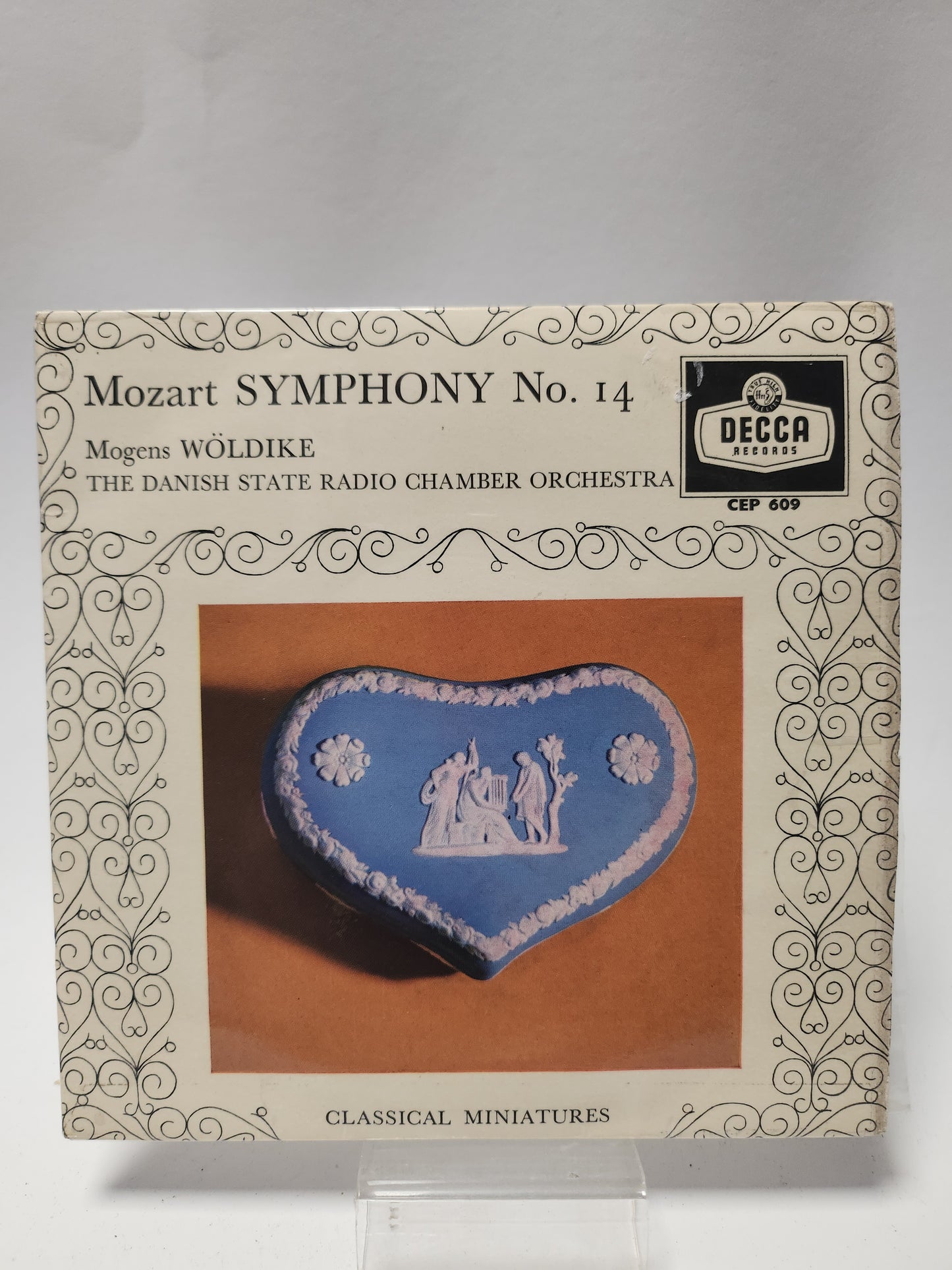 Mozart Symphony No 14: Mogens Wöldike Single Vinyl