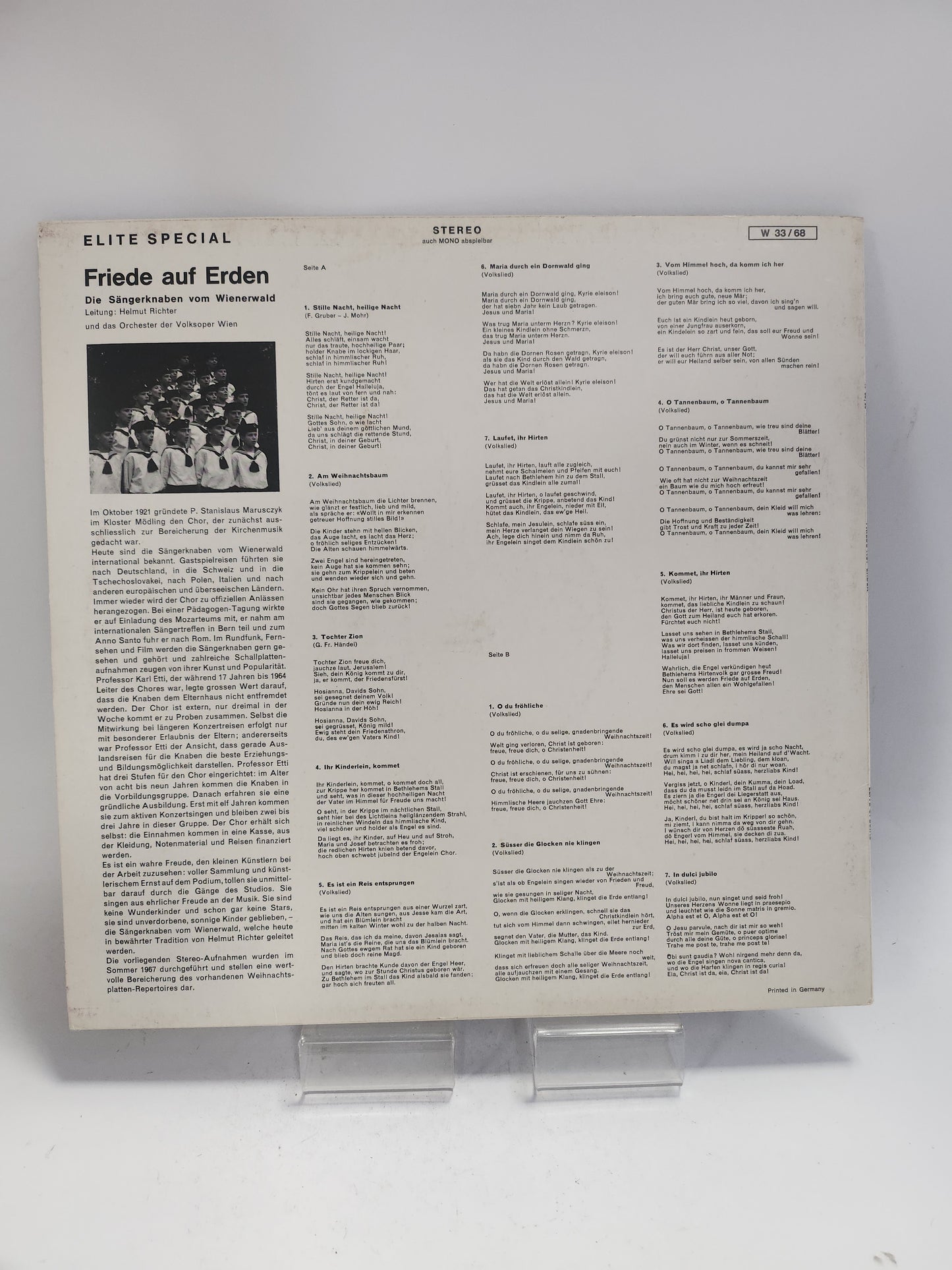 Friede auf Erden LP Vinyl