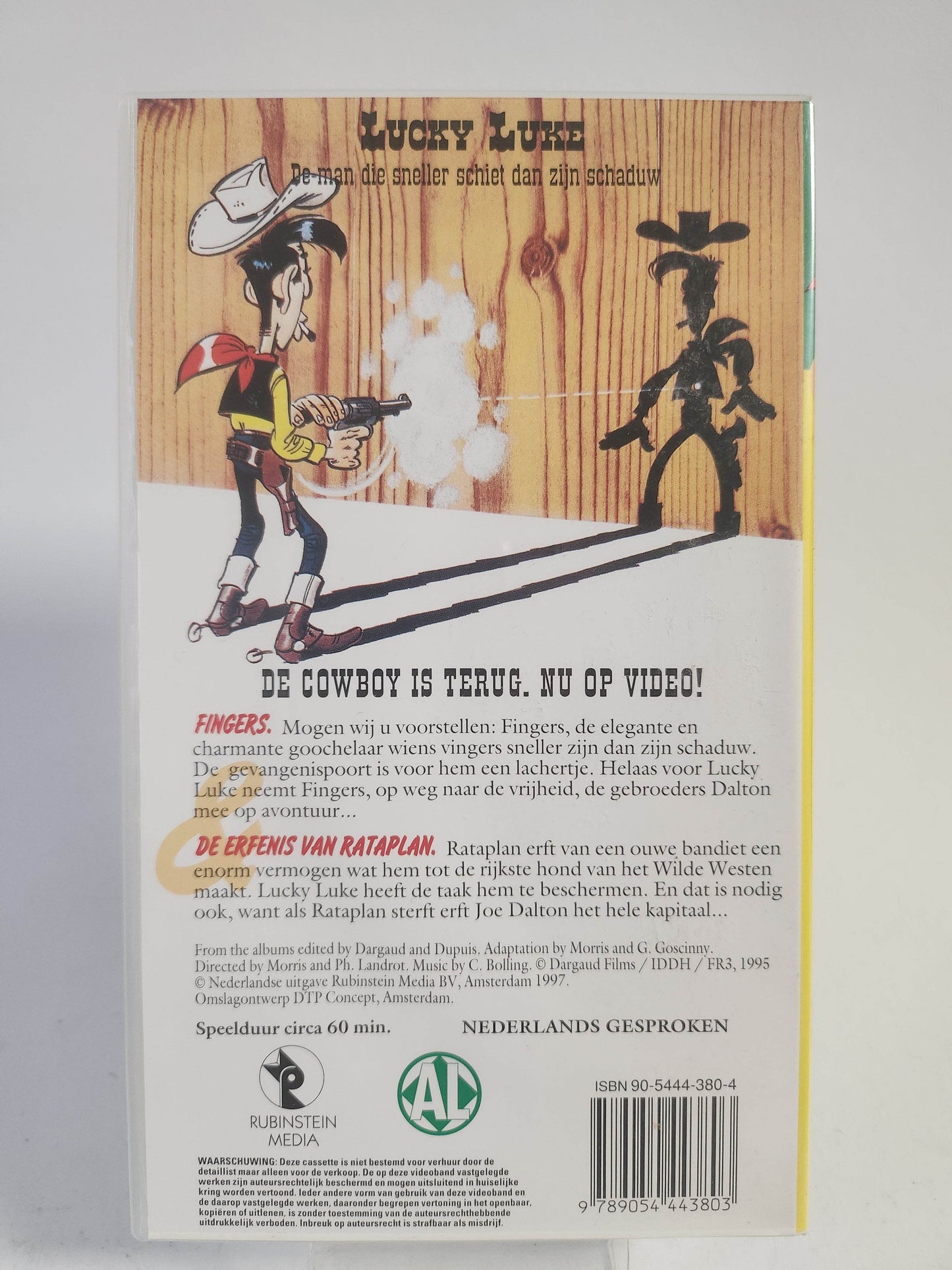 Lucky Luke: Fingers & de Erfenis van Rataplan VHS Kids - Feniks Gameshop