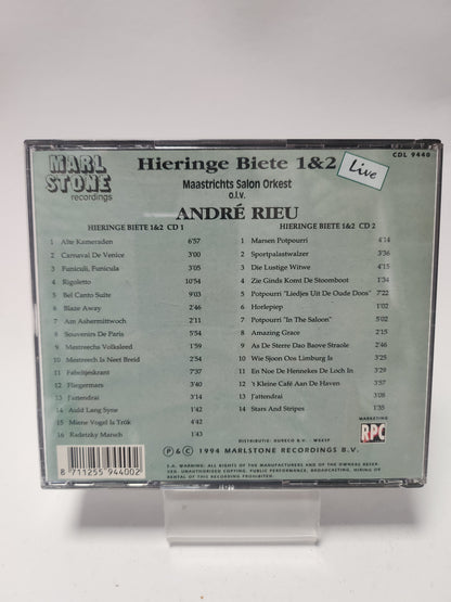 Hieringe Biete 1 & 2 olv Andre Rieu Dubbel CD
