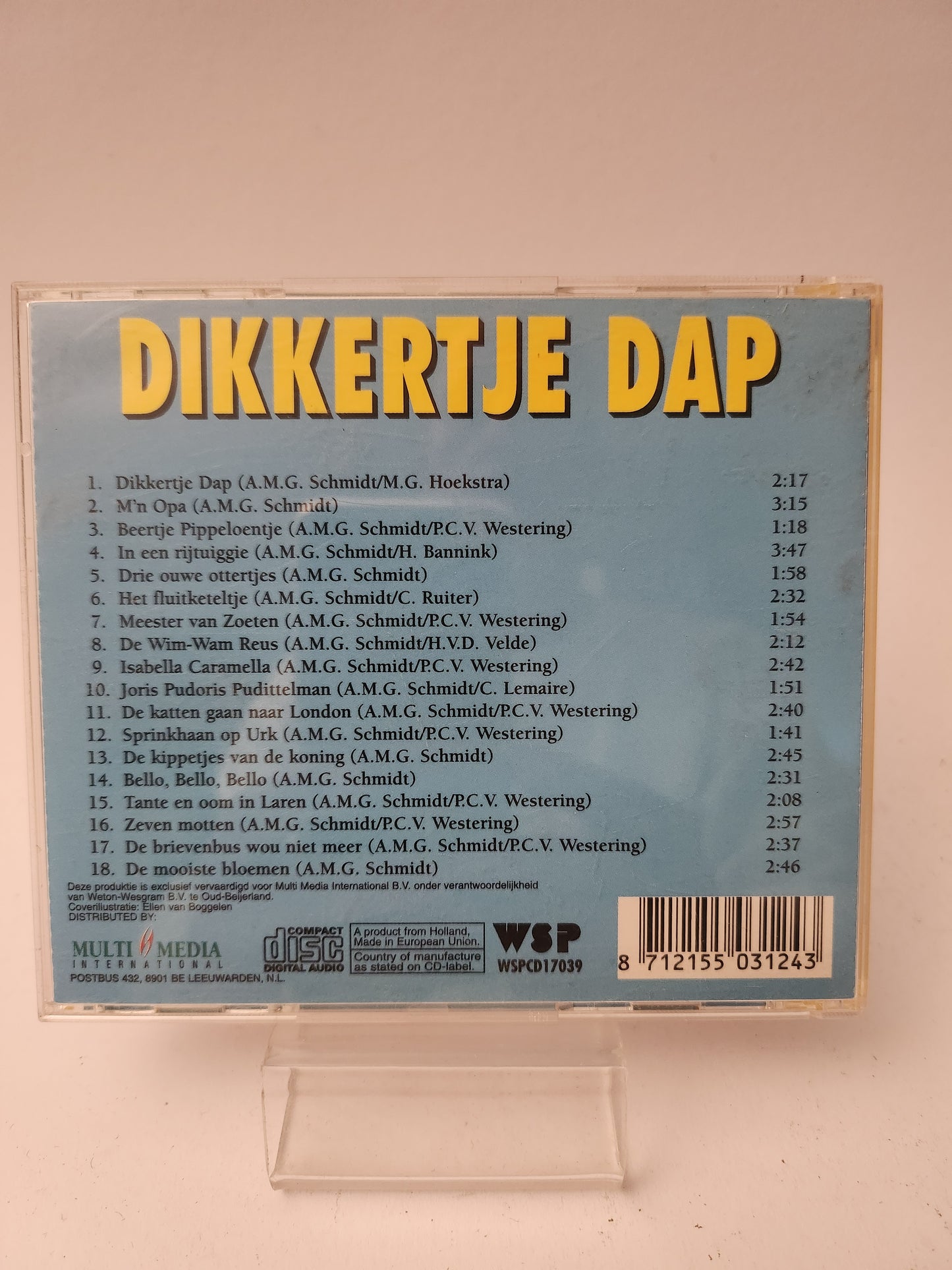 Dikkertje Dap CD