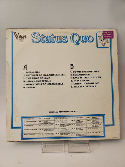 Status Quo: Mean Girl LP Vinyl
