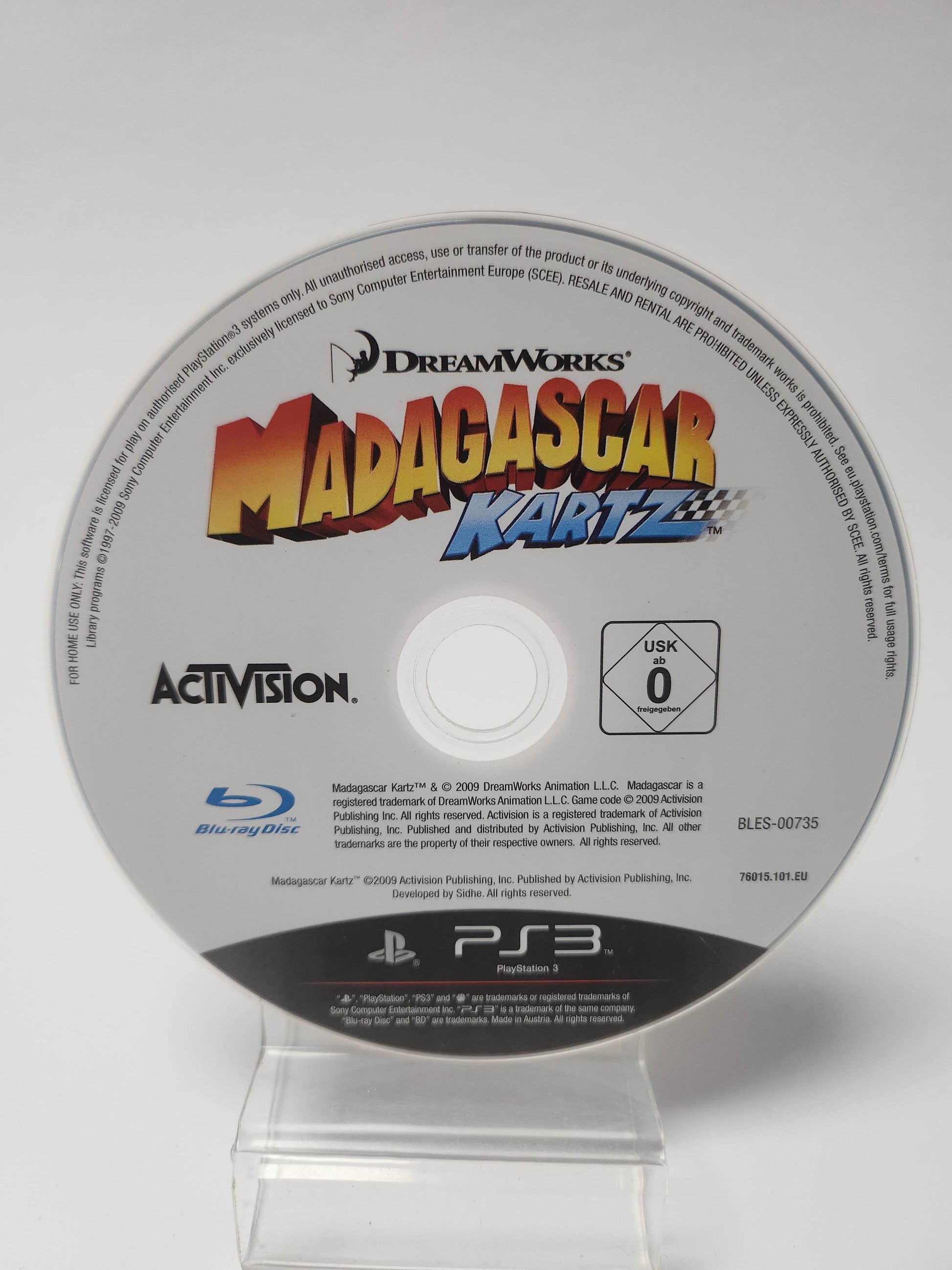 Madagascar Kartz (Disc Only) PlayStation 3 - Feniks Gameshop