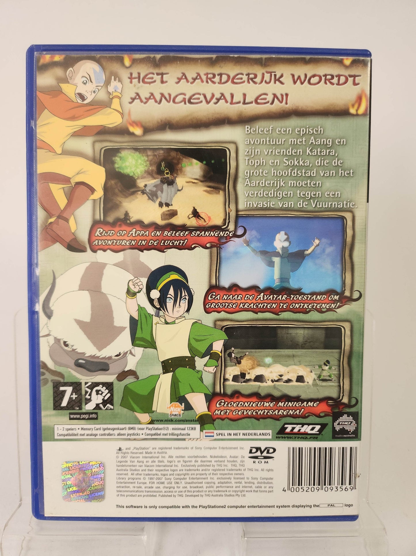 Avatar de Legende van Aang de Brandende Aarde Playstation 2 - Feniks Gameshop
