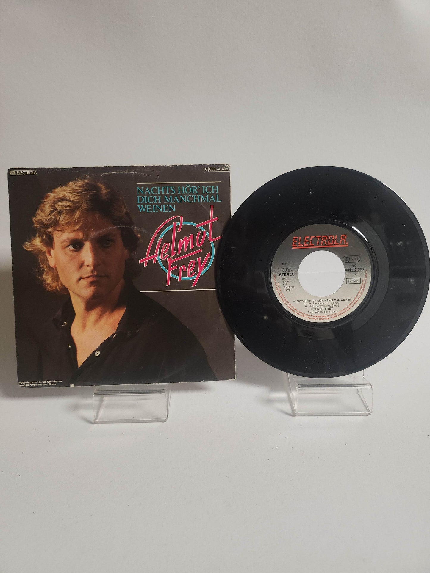 Helmut Frey: Nachts hör Ich Dich Manchmal Weinen Single Vinyl - Feniks Gameshop