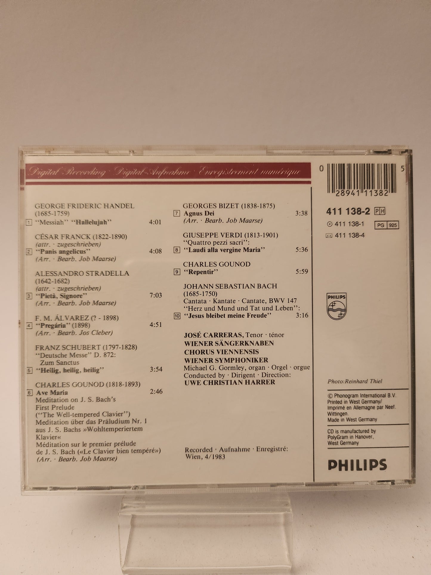 Ave Maria - José Carreras CD