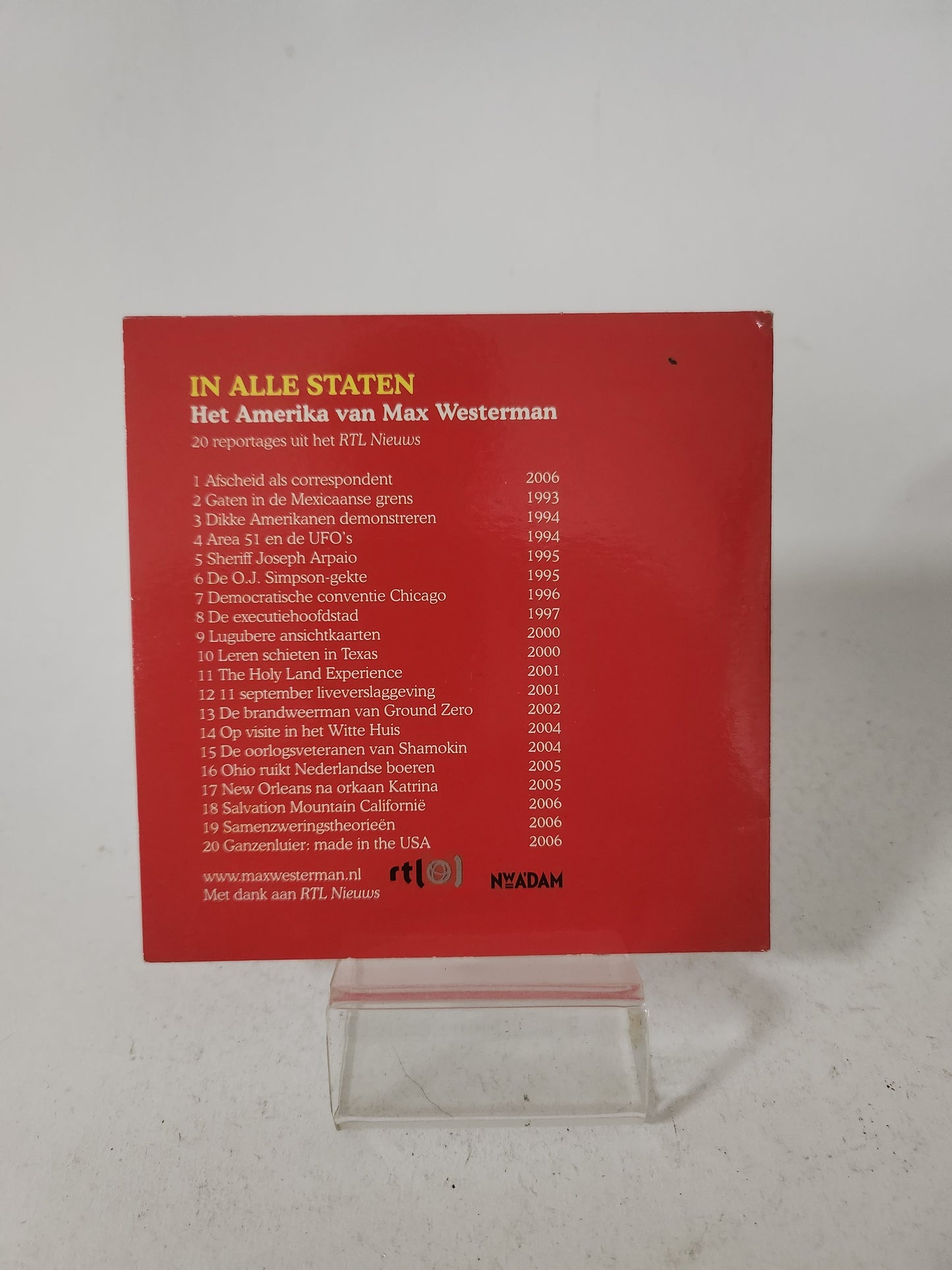 In Alle Staten: Het Amrika van Max Westerman DVD
