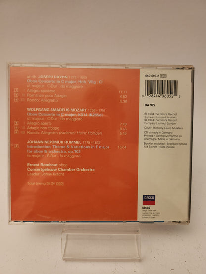 Haydn - Mozart - Hummel CD