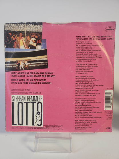 Stephan Remmler: Keine Angst hat der Papa mir Gesagt Single Vinyl - Feniks Gameshop