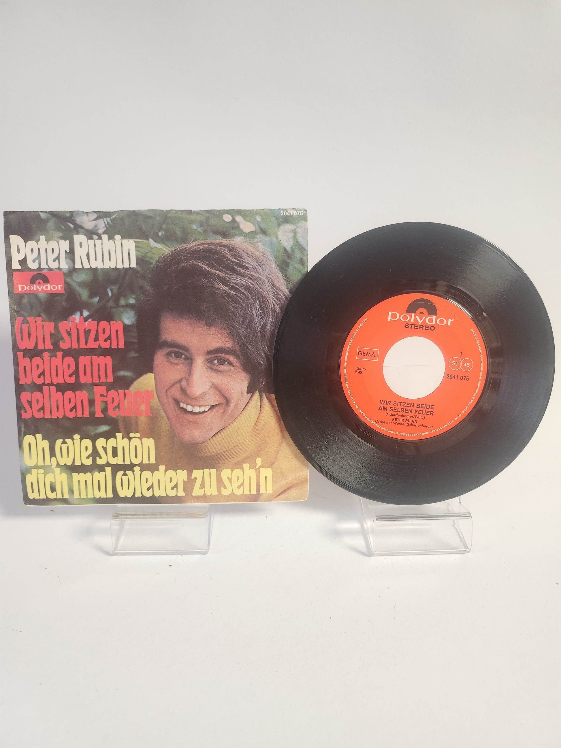 Peter Rubin: Wir Sitzen beide am Selben Feuer Single Vinyl - Feniks Gameshop