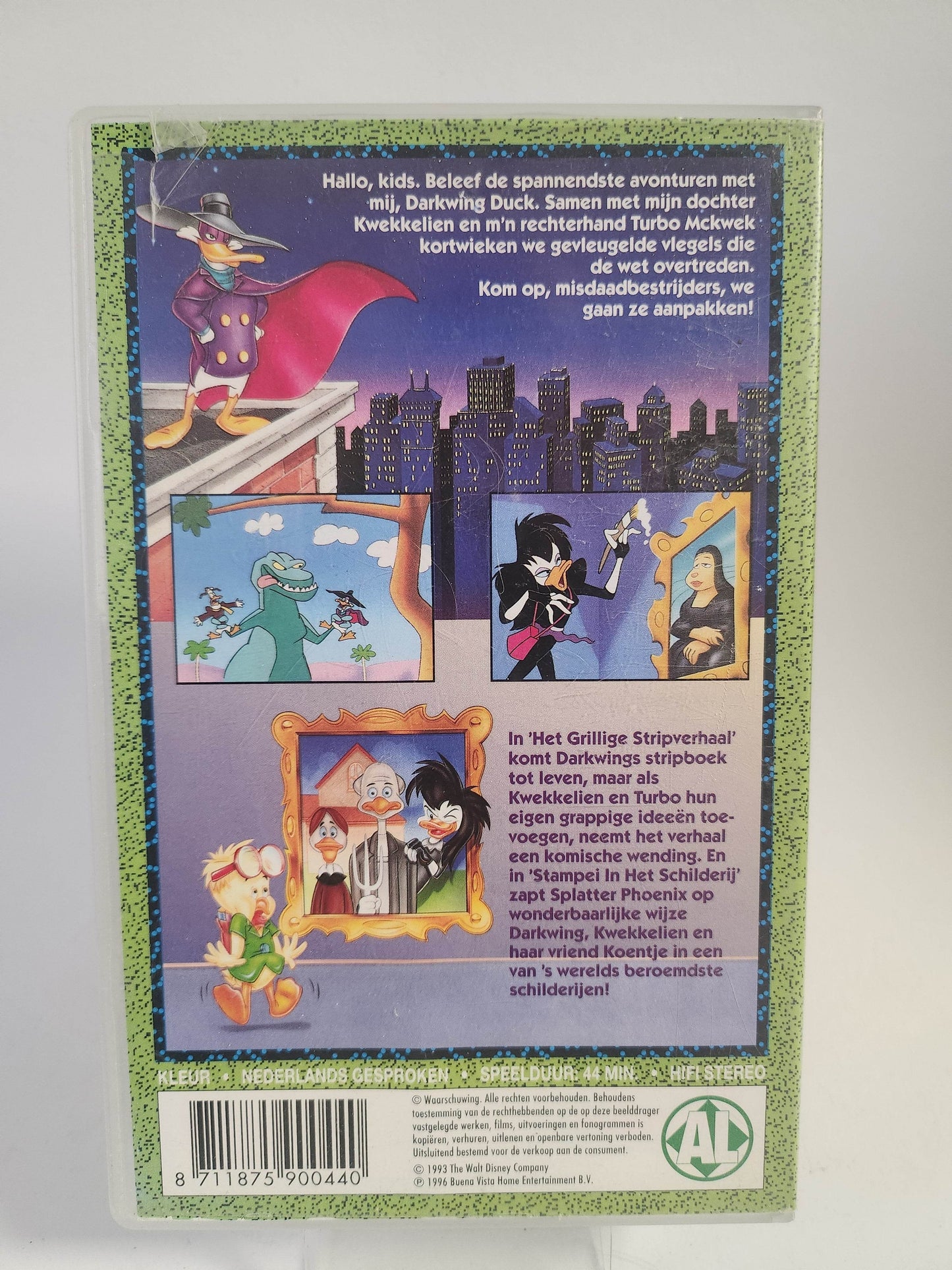 Disney's Darkwing Duck: het Grillige Stripverhaal VHS Kids - Feniks Gameshop