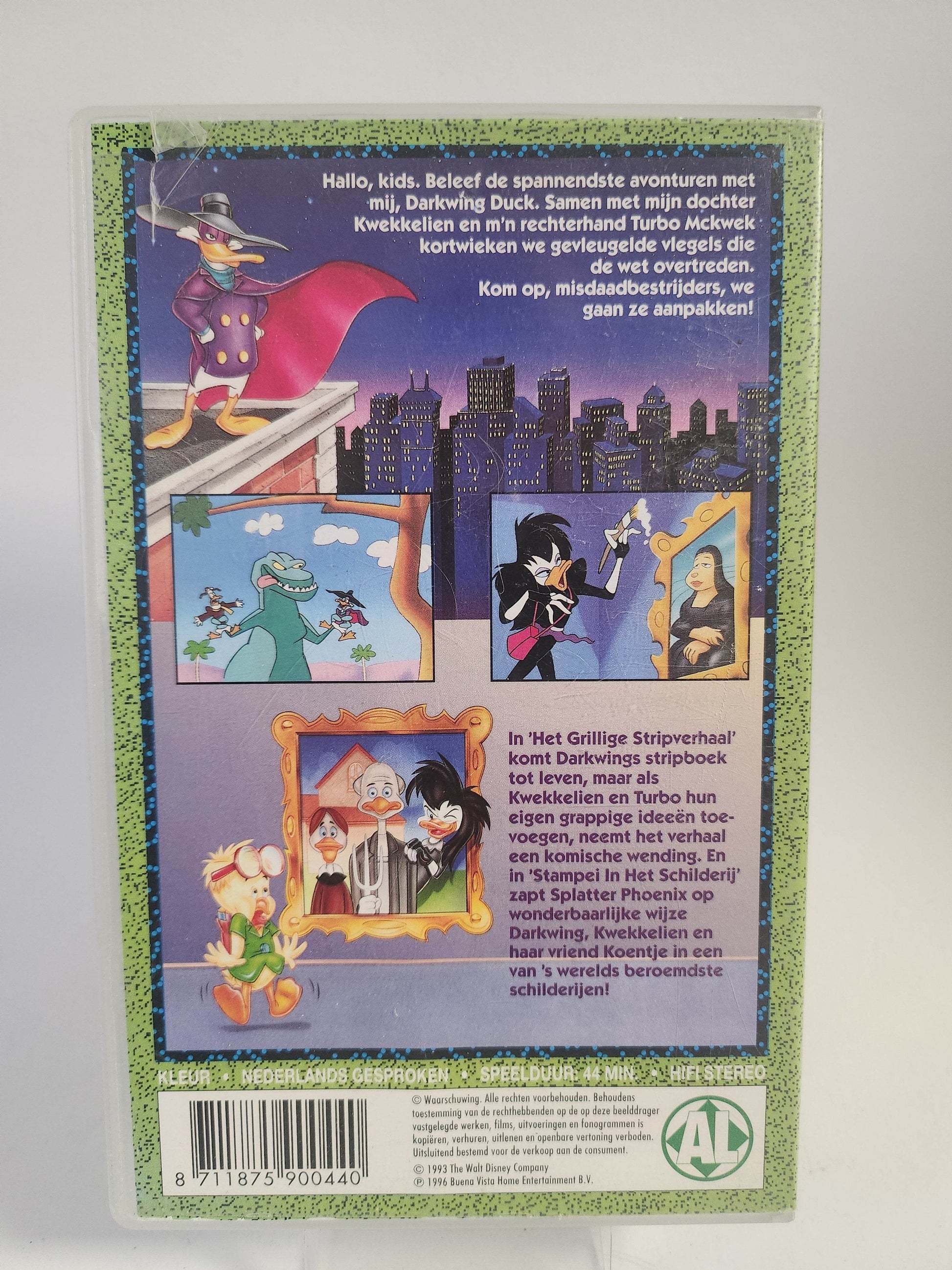Disney's Darkwing Duck: het Grillige Stripverhaal VHS Kids - Feniks Gameshop