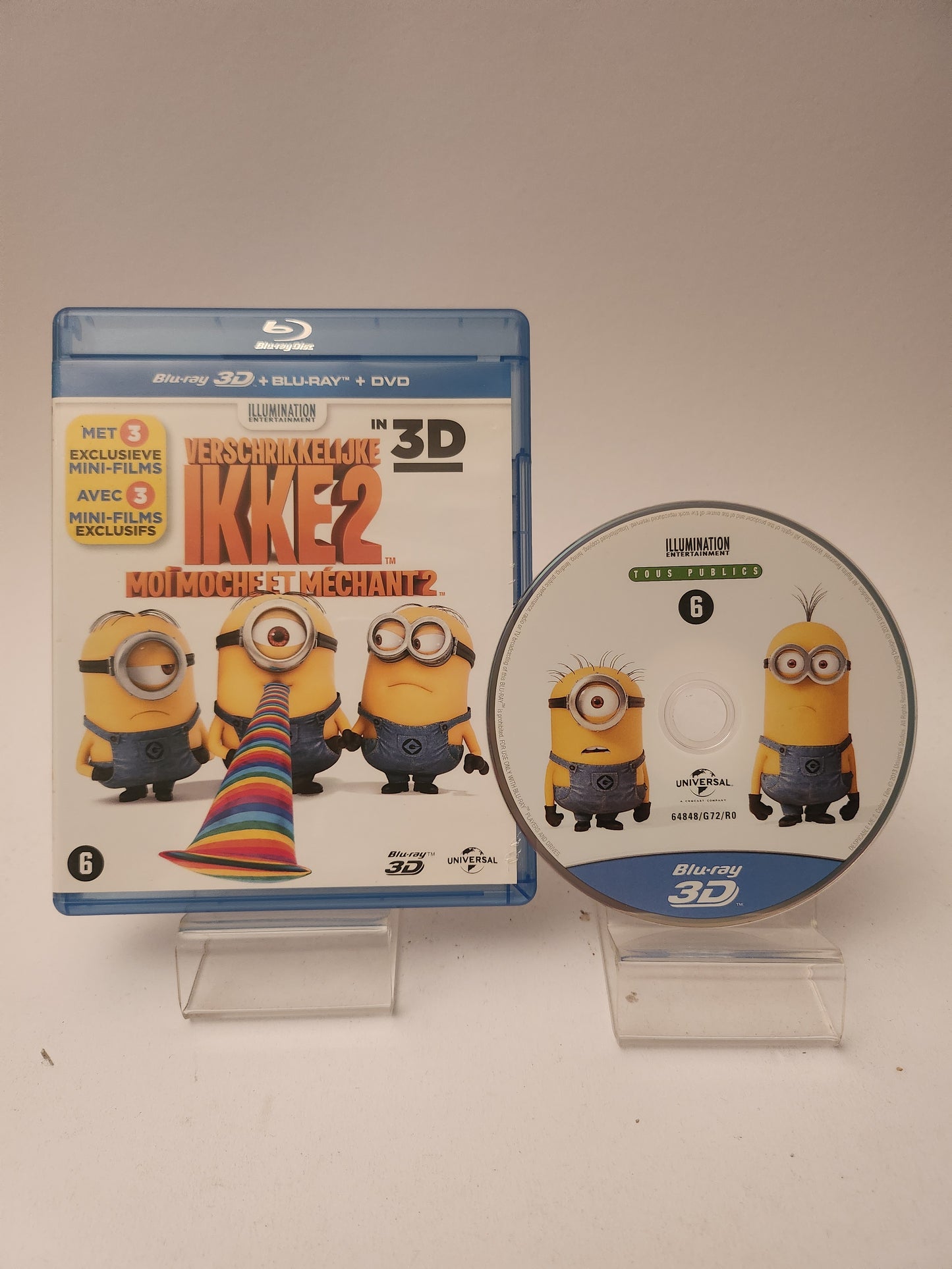 Verschrikkelijke Ikke 2 in 3D Blu-Ray