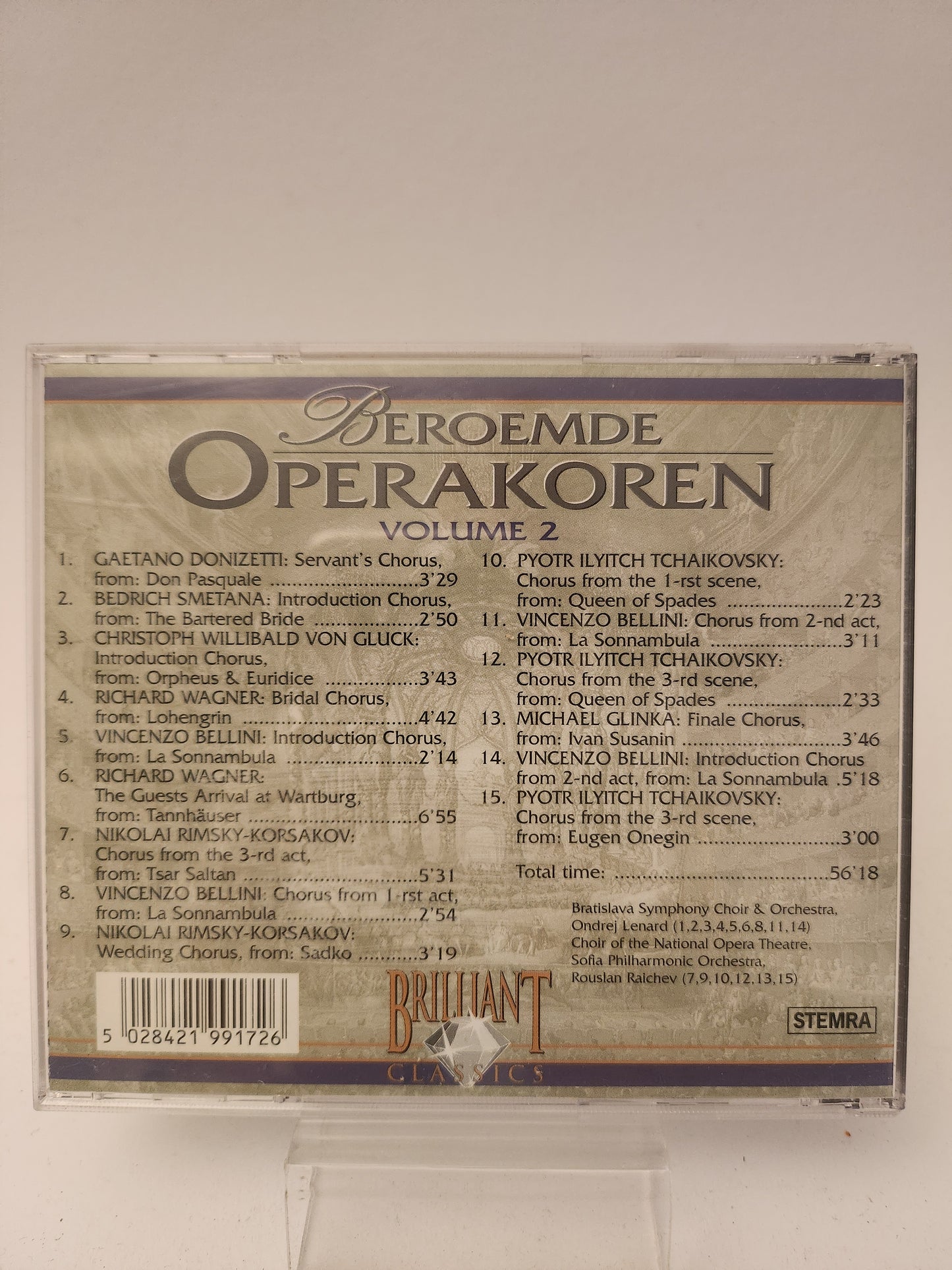 Beroemde Operakoren Volume 2 CD