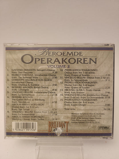 Beroemde Operakoren Volume 2 CD
