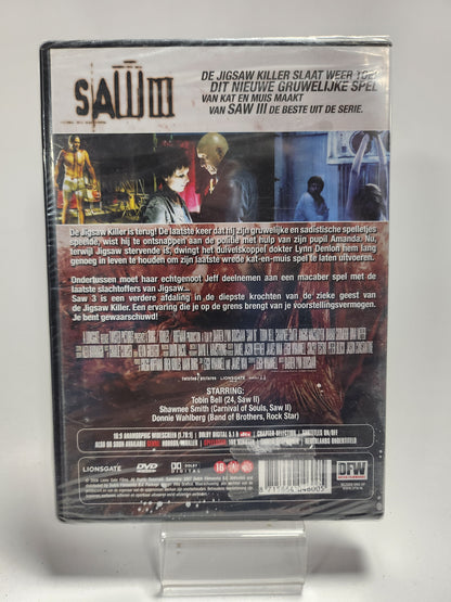 Saw III geseald DVD